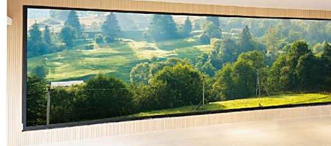 Meeting room LED wall