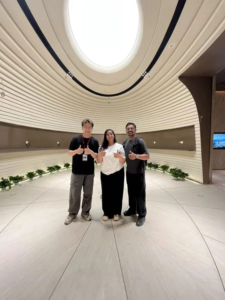 Venue tour with our clients