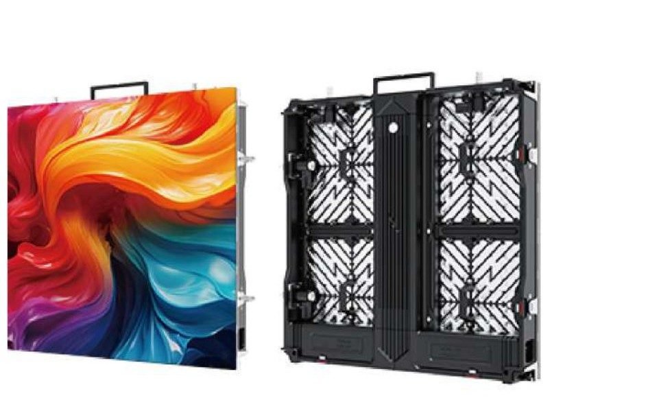 E Fine LED cabinet front and back design