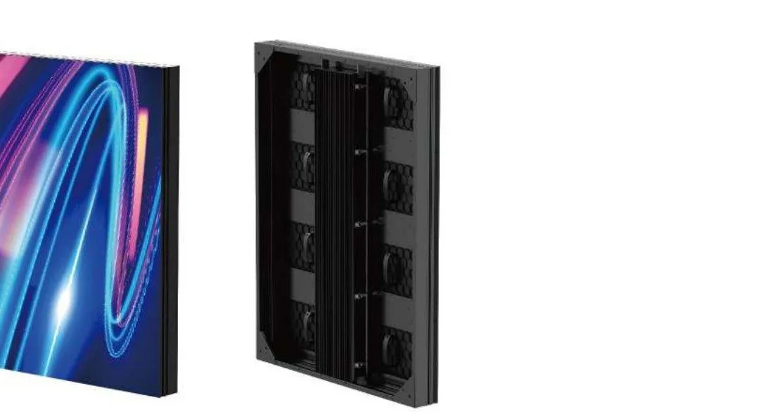 E XL LED cabinet front and back design
