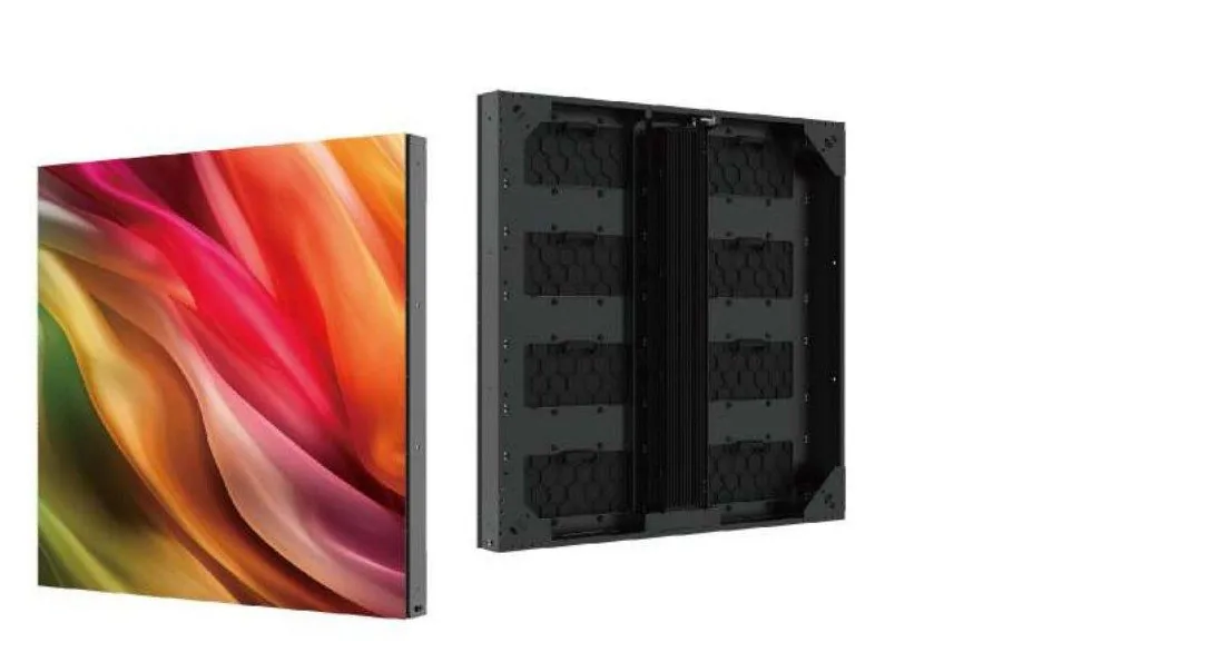 E4 LED cabinet front and back design