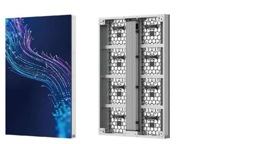 E4 Pro LED cabinet front and back design