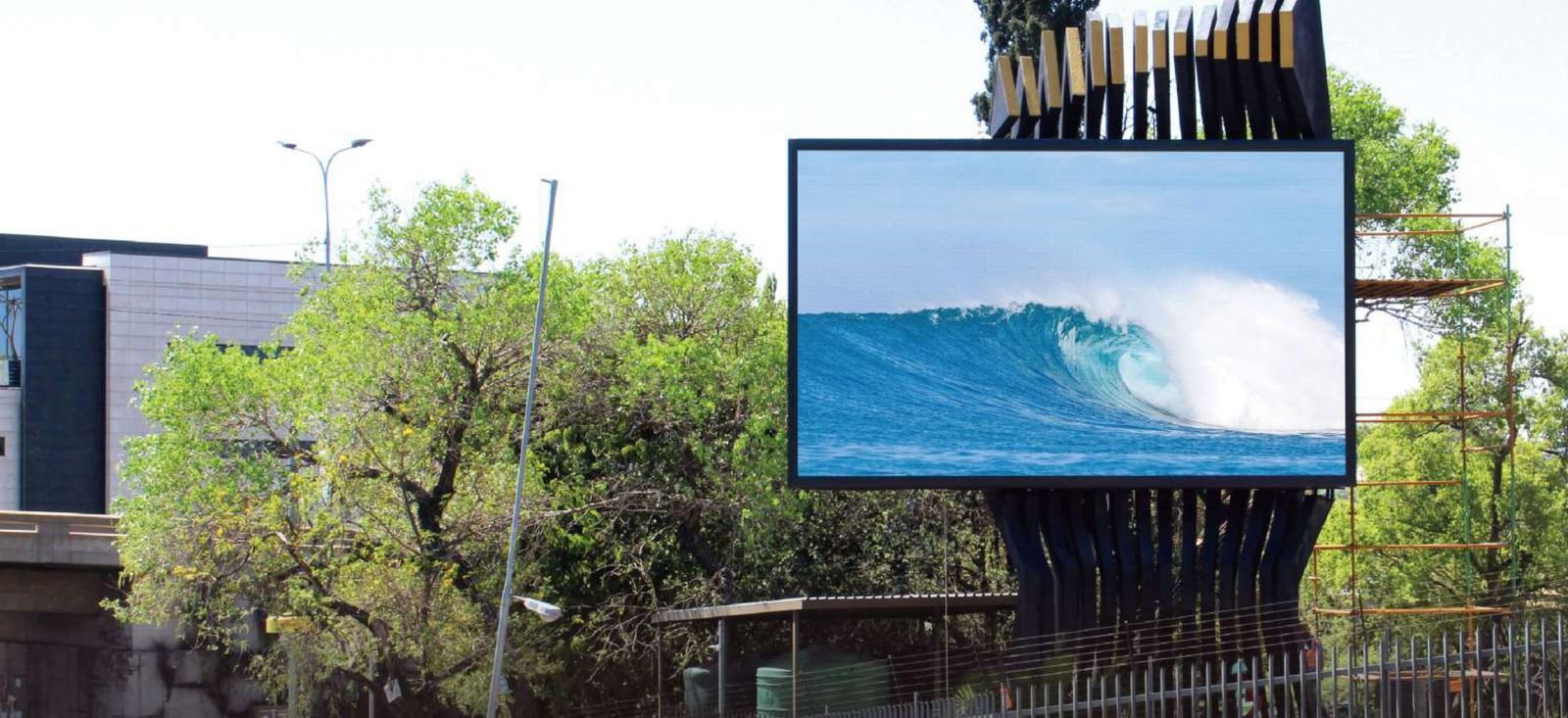E4 Pro Outdoor LED Display for Hot Climates application scene