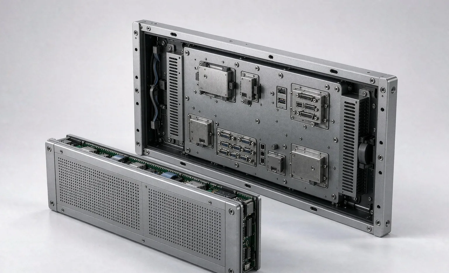 LB LED cabinet front and back design