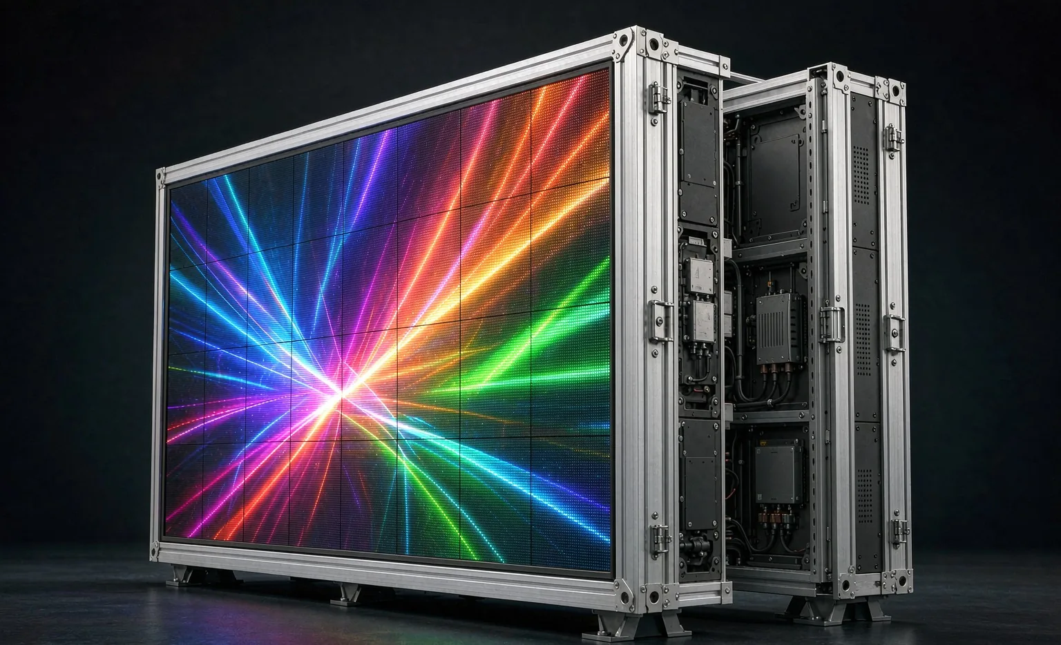 LE Ultra-Bright Aluminum Outdoor LED Cabinet