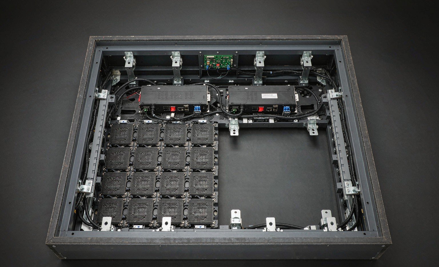 LW COB LED cabinet front and back design