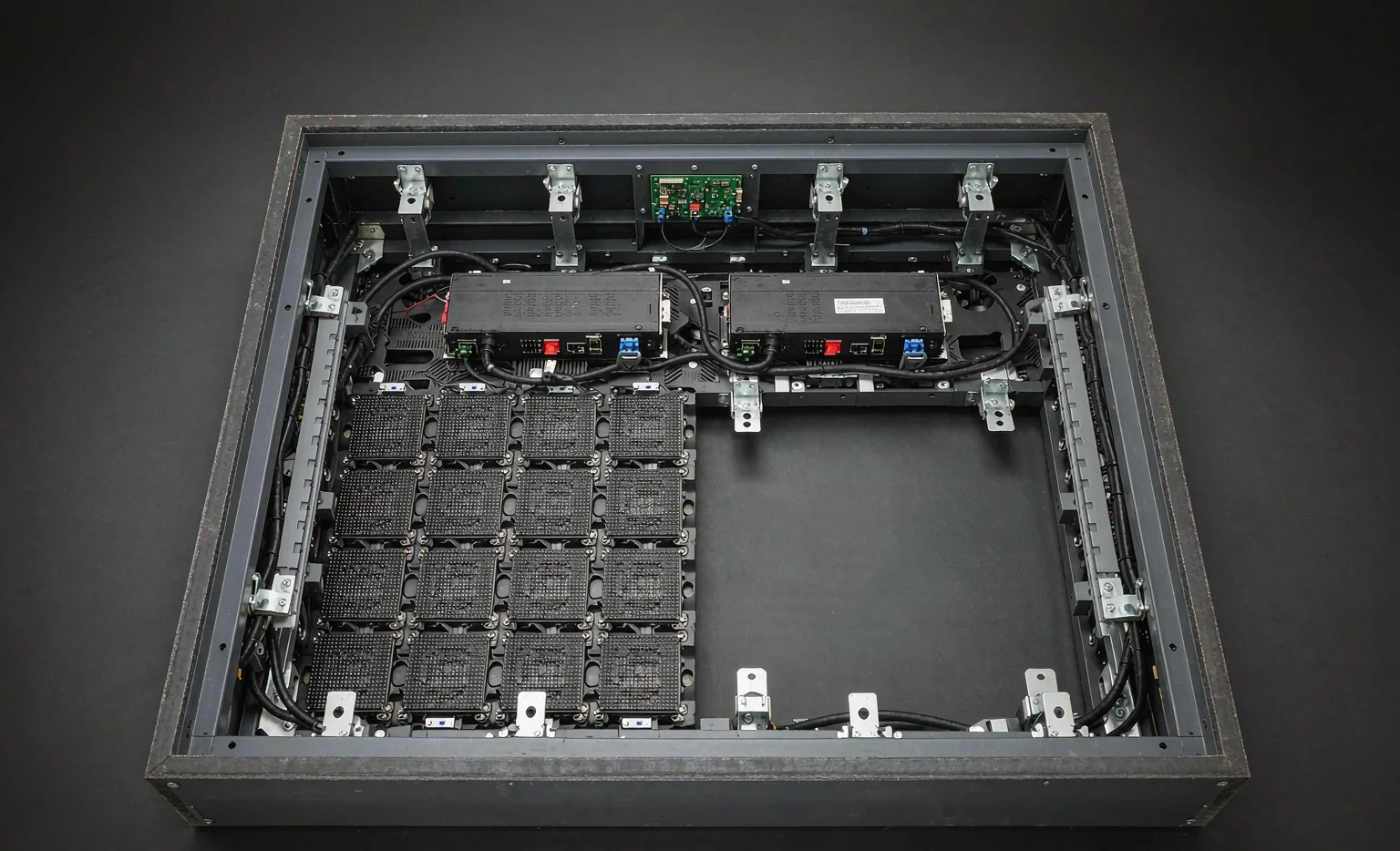 LW COB LED cabinet front and back design