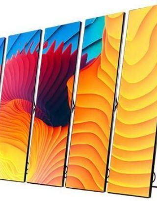 LZ Poster LED cabinet front and back design