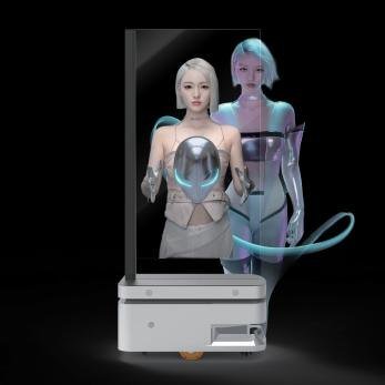OLED Flexible LED cabinet front and back design