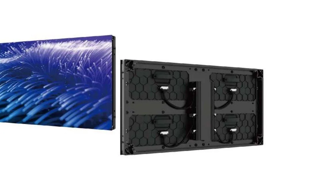 Plus 4 LED cabinet front and back design