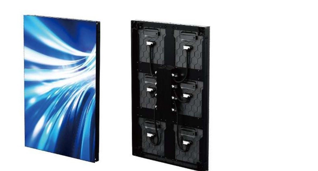 Plus X LED cabinet front and back design