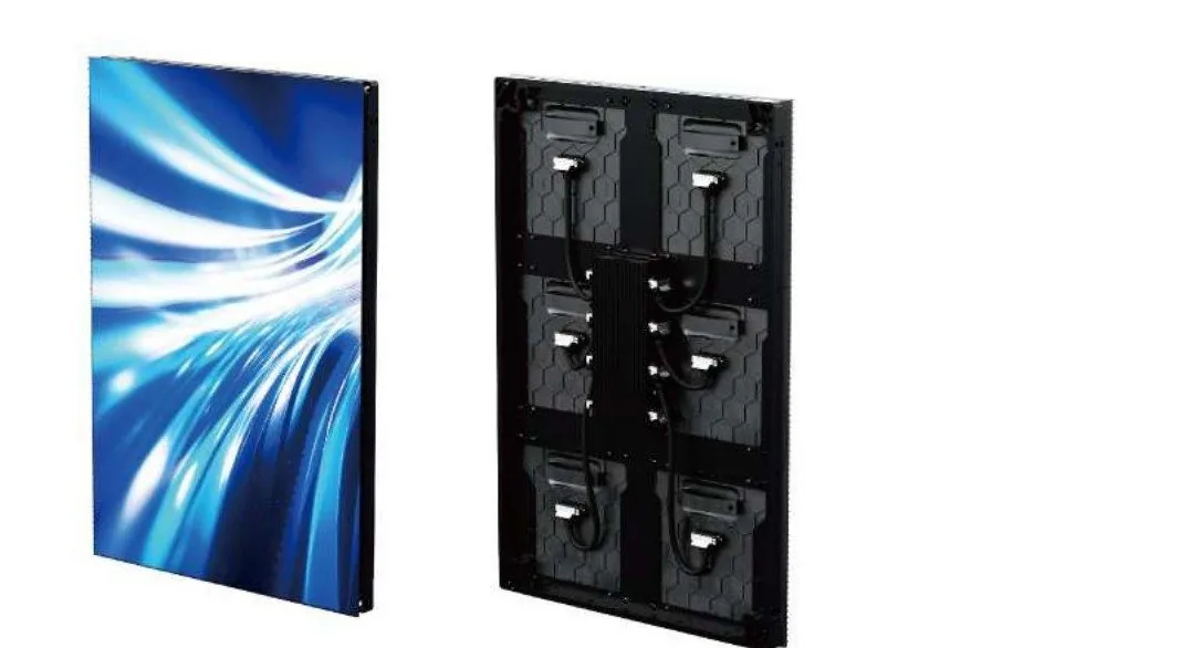 Plus X LED cabinet front and back design