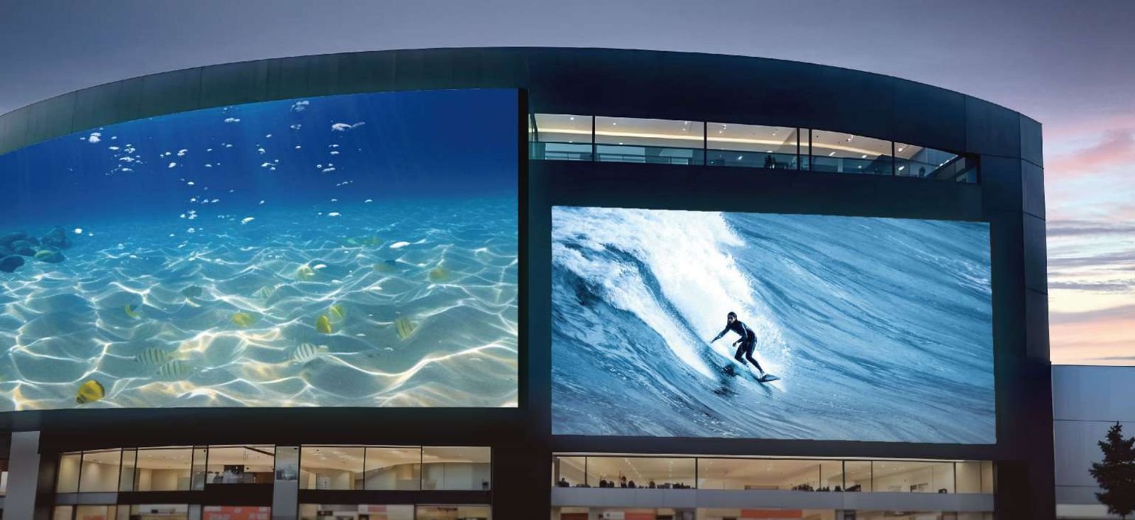 Plus X Outdoor LED Display application scene